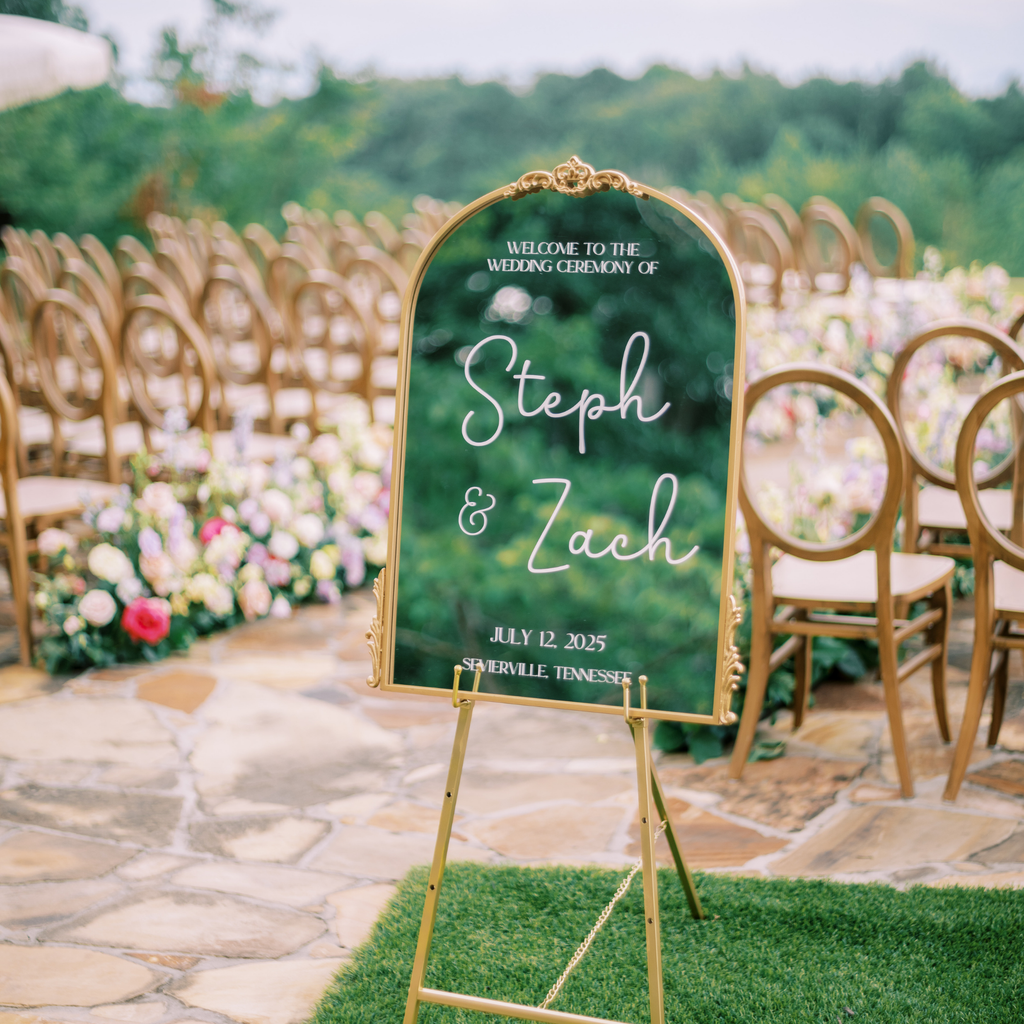 Wedding Welcome Mirror