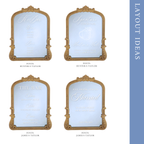 Small Cocktail Mirror