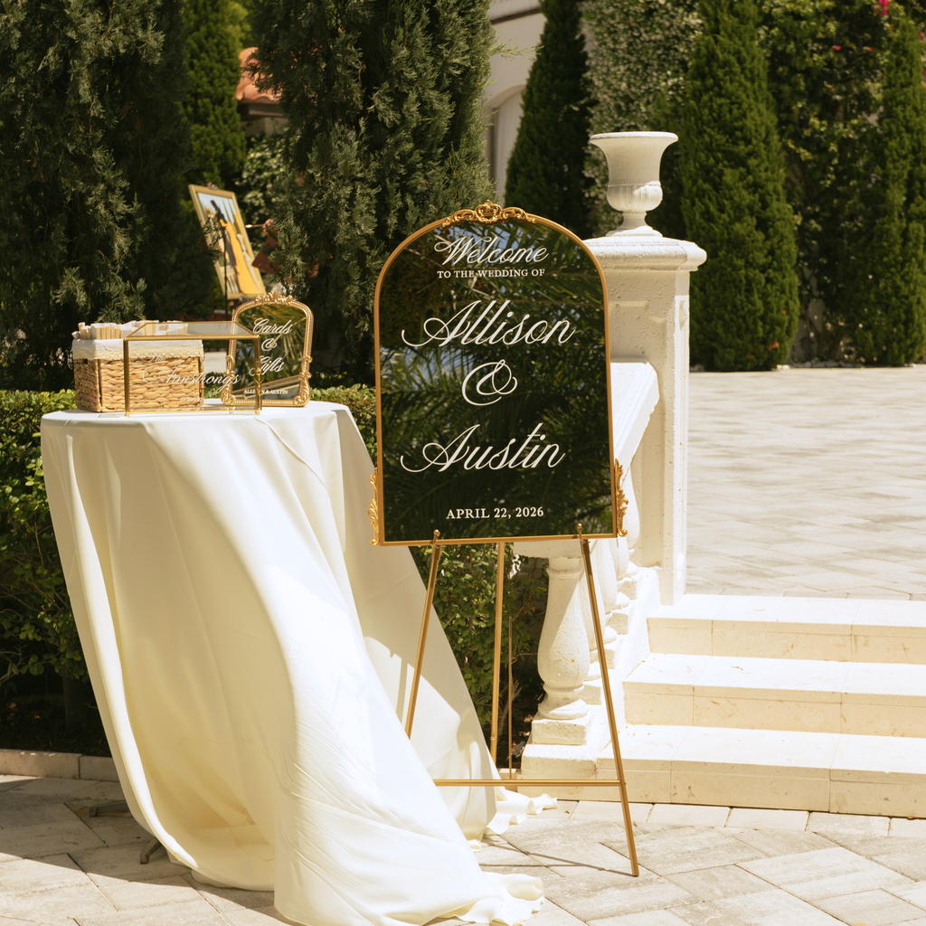 Wedding Welcome Mirror