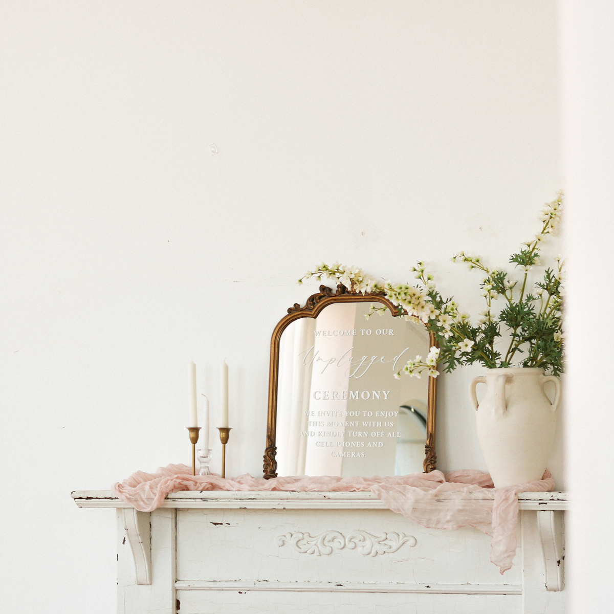Unplugged Ceremony Signs | Phone Free Wedding Sign
