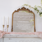 Unplugged Ceremony Signs | Phone Free Wedding Sign