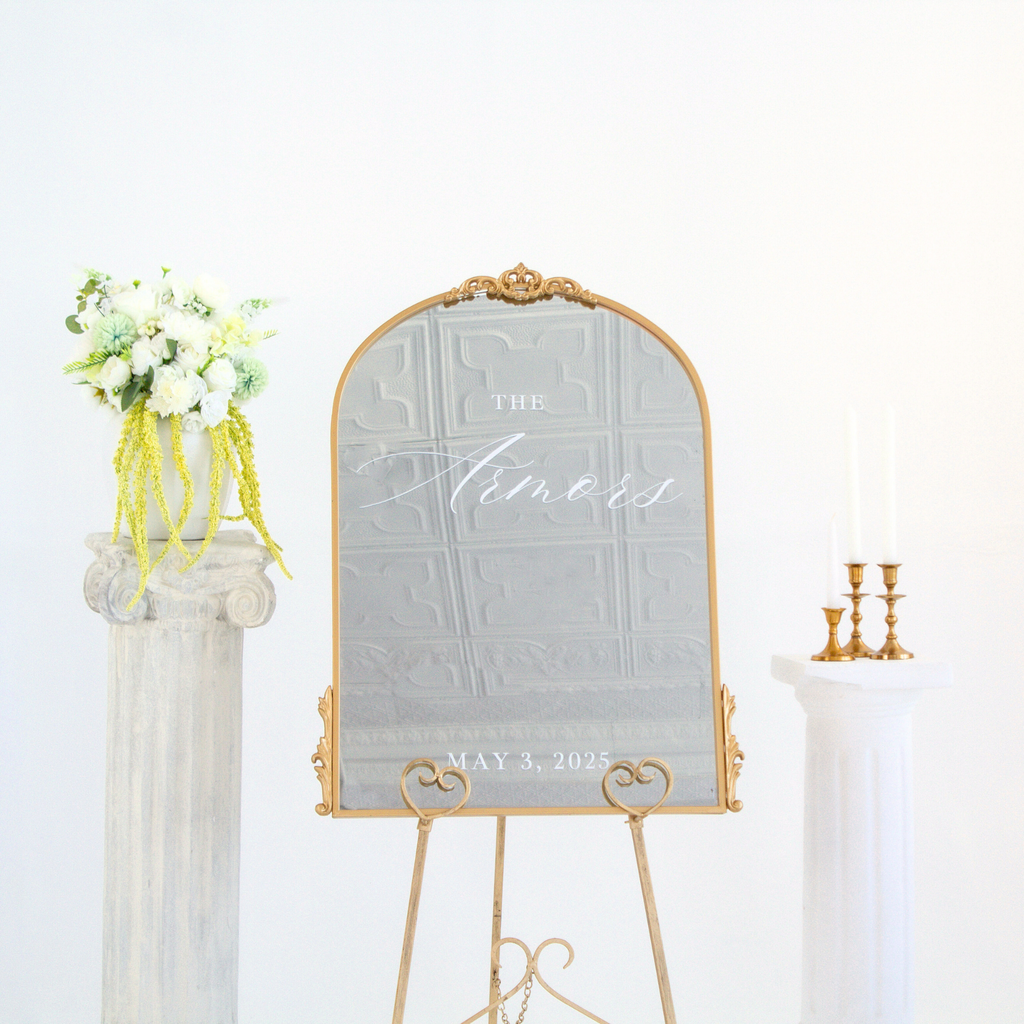 Wedding Welcome Mirror